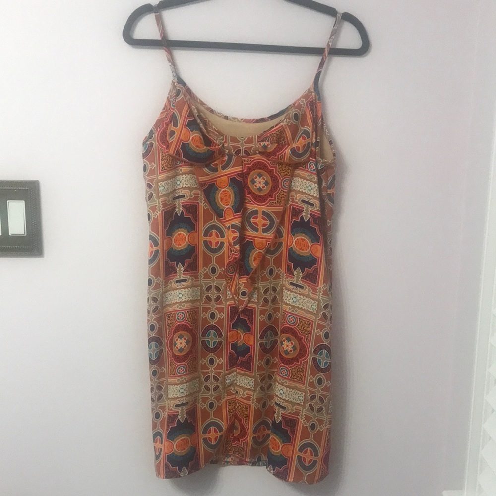 Lizard Thicket Geometric Pattern Dress. - image 1